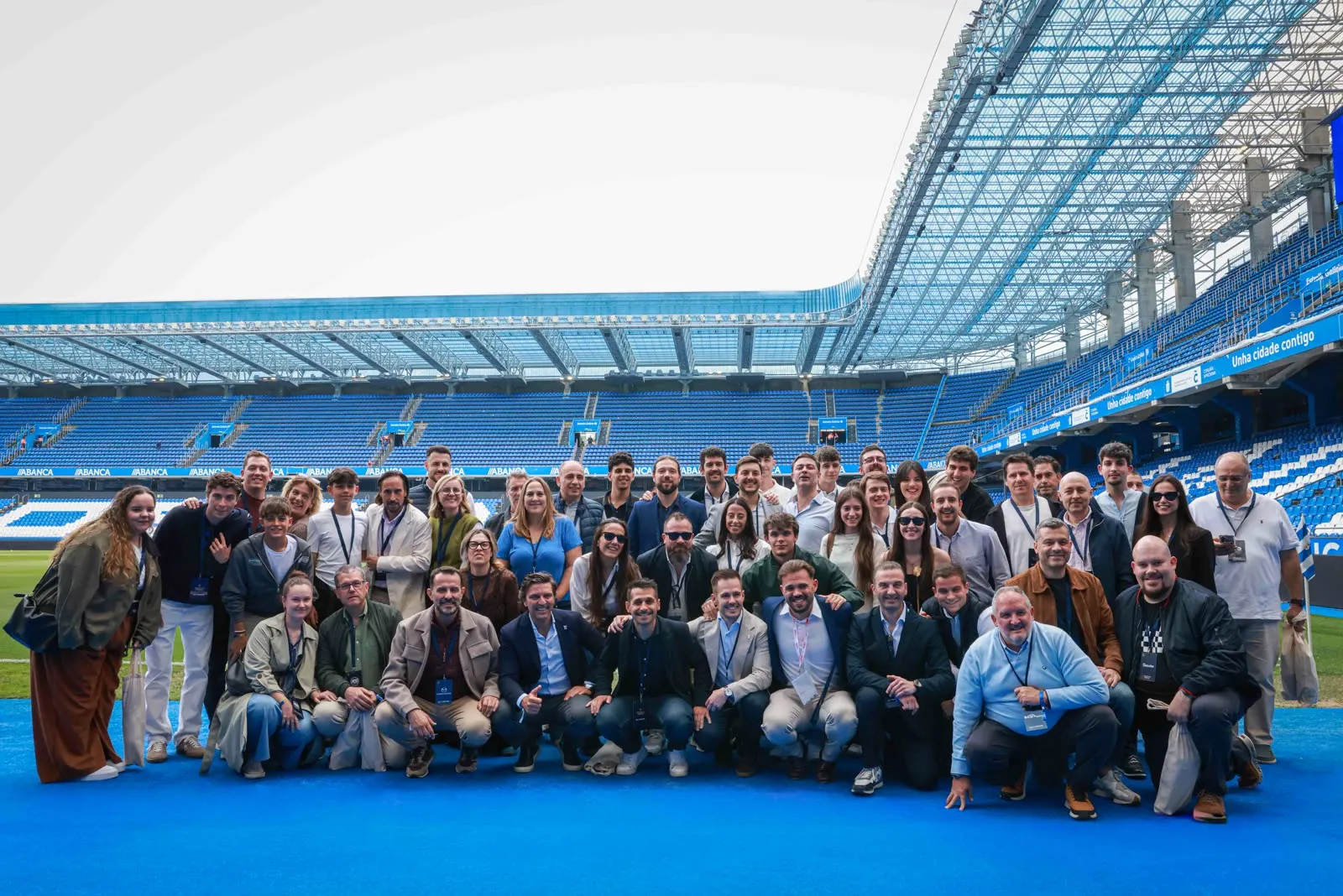 RC Deportivo Business Club and CD Leganés Meeting at ABANCA-RIAZOR